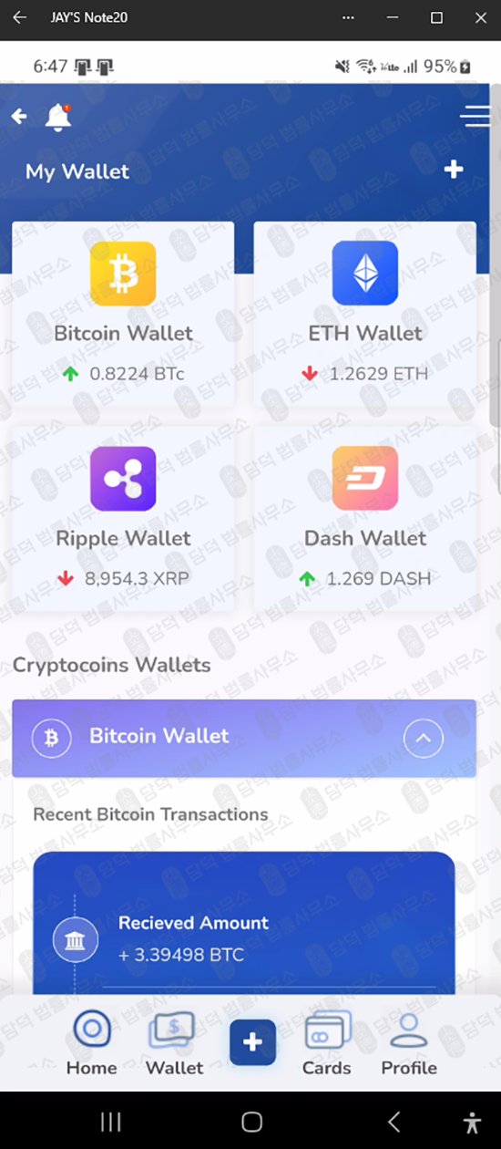 이 사진은 담덕법률사무소에서 캡쳐해둔 코인거래(Pro) 웹사이트 캡쳐 사진이며 URL은 google.com 입니다.