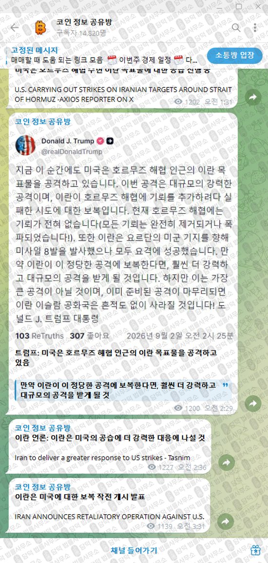 이 사진은 담덕법률사무소에서 캡쳐해둔 텔레그램(VIP) 웹사이트 캡쳐 사진이며 URL은 damdeoc.com 입니다.