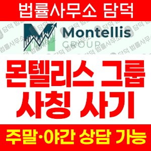 몬텔리스그룹확인(SNS) 사기 피해 정보 · 담덕법률사무소