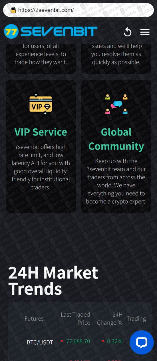 이 사진은 담덕법률사무소에서 캡쳐해둔 세븐비트(FA Advisory) 웹사이트 캡쳐 사진이며 URL은 2sevenbit.com 입니다.