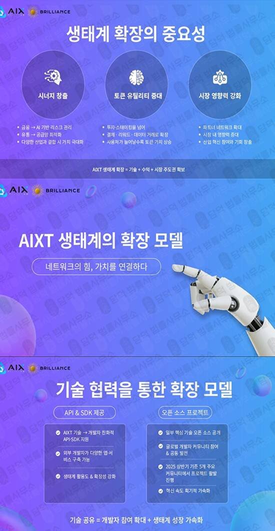이 사진은 담덕법률사무소에서 캡쳐해둔 적정성(AIXT) 관련 자료 사진입니다.