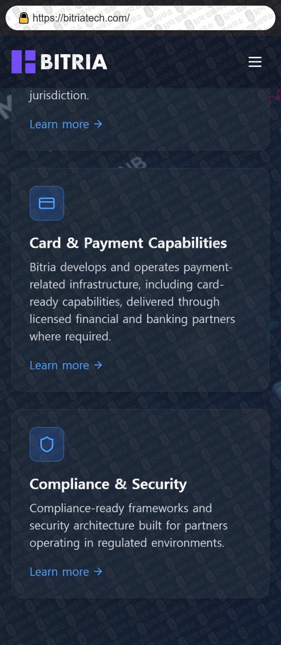 이 사진은 담덕법률사무소에서 캡쳐해둔 구글(BITRIA DATA) 웹사이트 캡쳐 사진이며 URL은 bitria.com 입니다.
