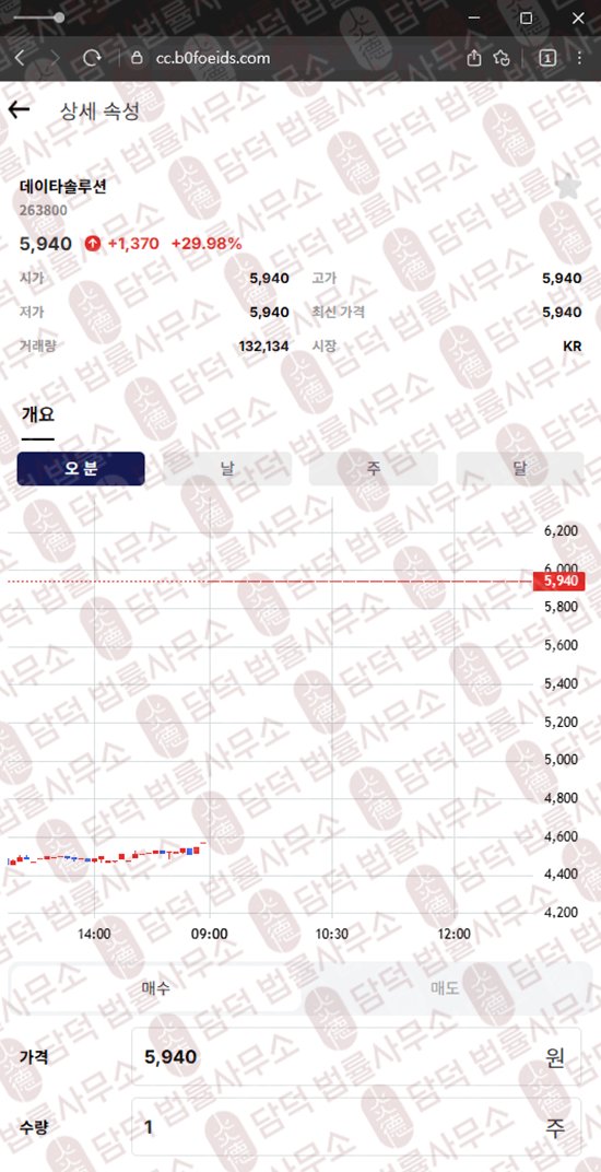 이 사진은 담덕법률사무소에서 캡쳐해둔 어플(BoA Hub) 웹사이트 캡쳐 사진이며 URL은 b0foeids.com 입니다.