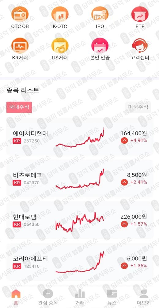 이 사진은 담덕법률사무소에서 캡쳐해둔 그로우딥(OTC) 관련 자료 사진입니다.