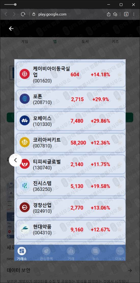 이 사진은 담덕법률사무소에서 캡쳐해둔 해외선물사기(PHCPL) 관련 자료 사진입니다.