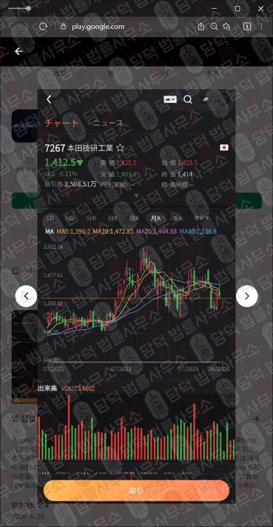 이 사진은 담덕법률사무소에서 캡쳐해둔 혹시(SG GLOBAL) 관련 자료 사진입니다.