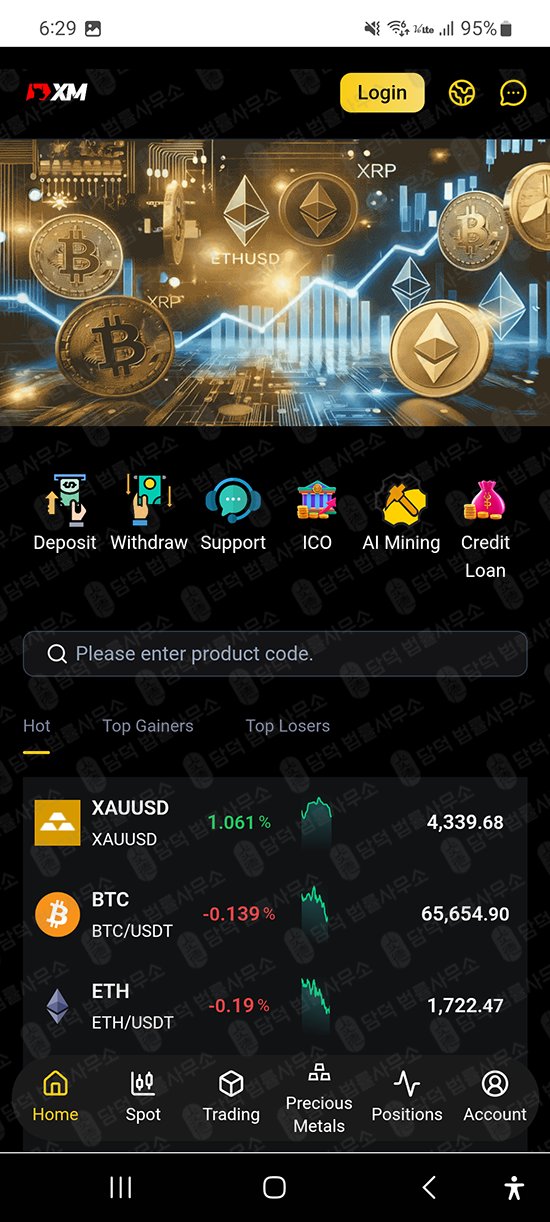 이 사진은 담덕법률사무소에서 캡쳐해둔 사칭(XMGROUP XM) 웹사이트 캡쳐 사진이며 URL은 google.com 입니다.